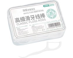 Draagbare Floss Picks - Reis Tand Flossers - Dagelijkse Mondzorg - Compact Reisontwerp - 7.4 x 1.8 x 0.6 cm