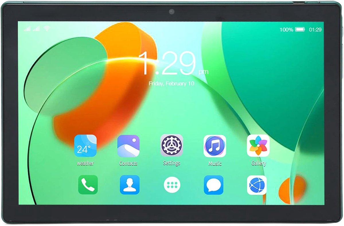10.1 Inch Tablet - Groene Tablet - Kantoor en Entertainment - Octa Core Processor - 10.1 Inch Scherm - Groen