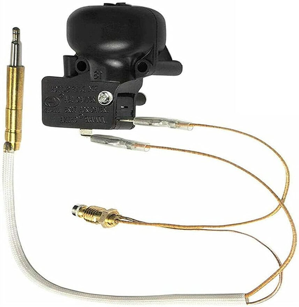 Terrasverwarmer Onderdeel - Reparatieset Kachel - Veiligheid Schakelaar - Thermokoppel Sensor - Standaard Afmetingen - Wit