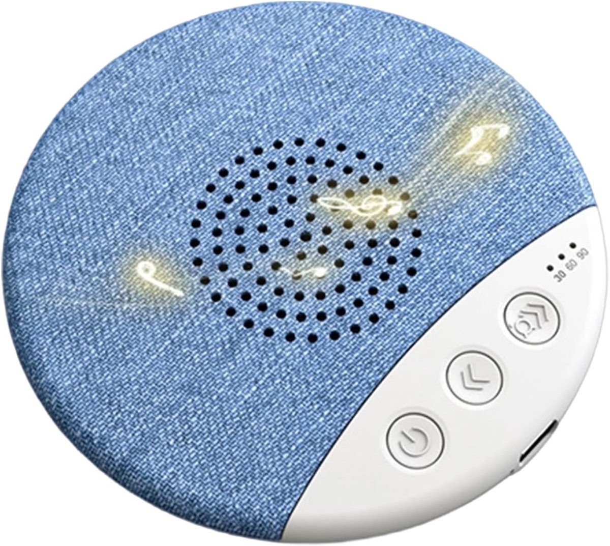 Slaapkussen Luidspreker - Onderkussen Audio - Rustgevende Geluiden - Met Timer Functie - 9.6 x 1.5 cm