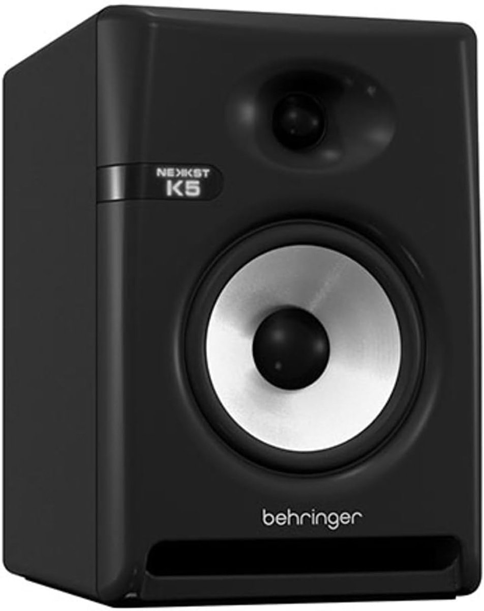 Studiomonitor - Opname Speaker - Muziek Productie - Bi-Amped Technologie - 5 Inch Woofer - Zwart