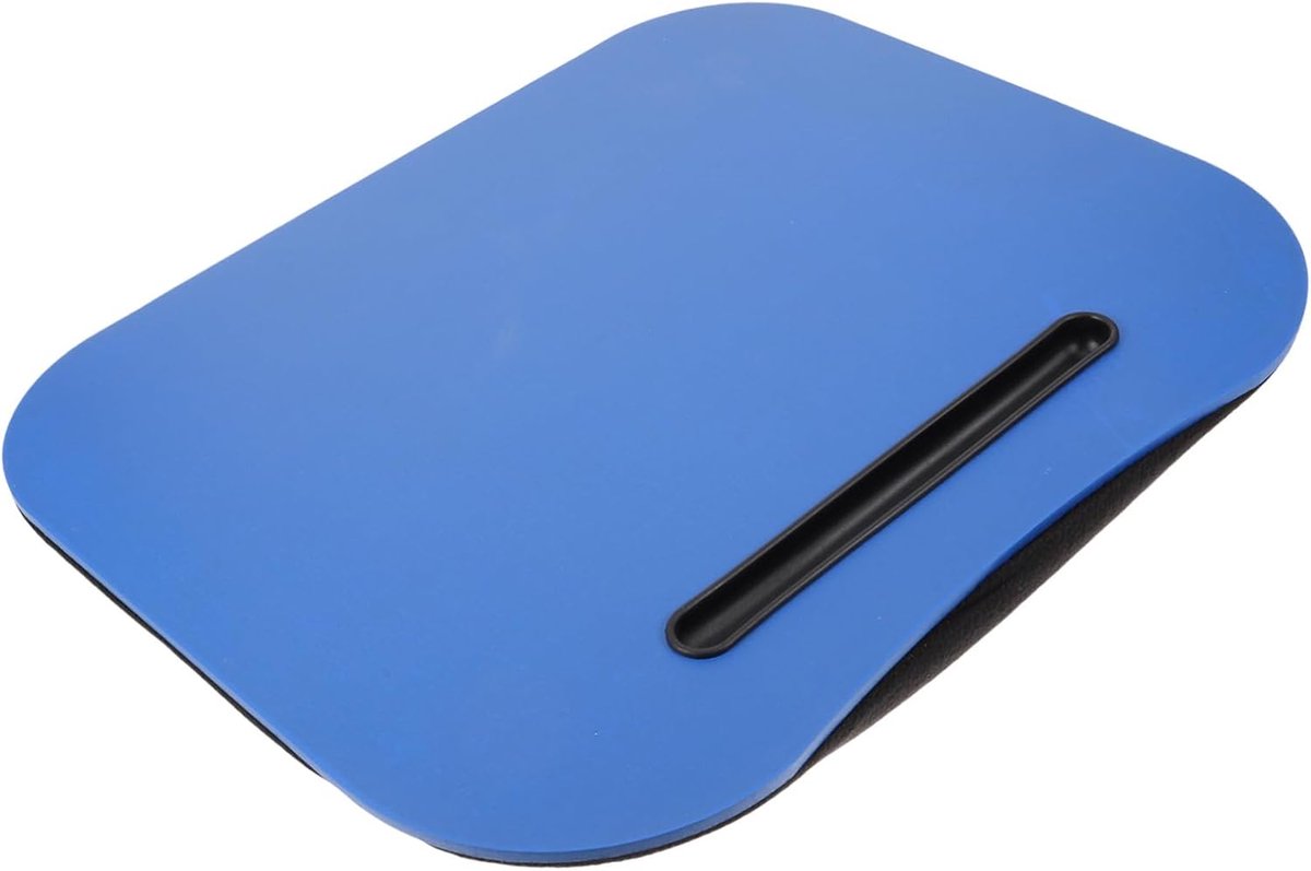 Schoottafel - Laptoptafel - Bed Werkstation - Lichtgewicht Ontwerp - 40x34x6cm - Blauw