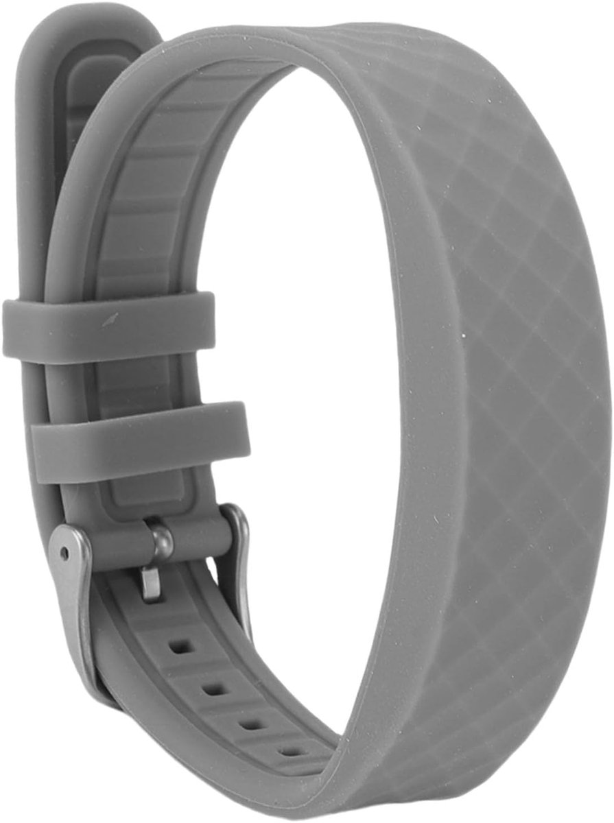Slimme Armband - Fitness Tracker - Sporten en Slaap - USB Oplaadbaar - Lichtgewicht Ontwerp - Grijs