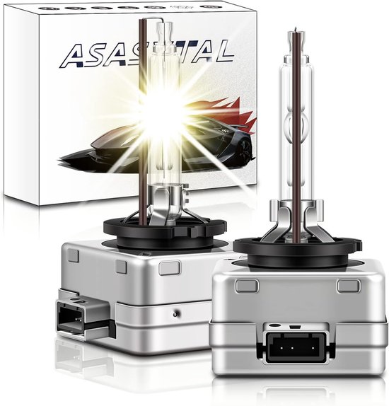 Erato D2S Xenon HID-lamp – 35 W, 8000 K, Ijsblauw, IP68, 3000 Uur Levensduur – Plug & Play, Geschikt Voor Dimlicht En Grootlicht – Set Van 2