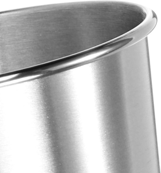 RVS Bekers - Drinkbekers Staal - Kamperen en Reizen - Onbreekbaar en BPA-vrij - 260 ml 6 stuks - Zilver van rvs — afbeelding 5