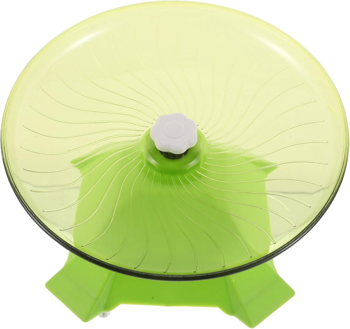 Hamster Loopwiel - Huisdier Trainingswiel - Huisdier Beweging - Stil Draaiend Ontwerp - 24 cm - Groen