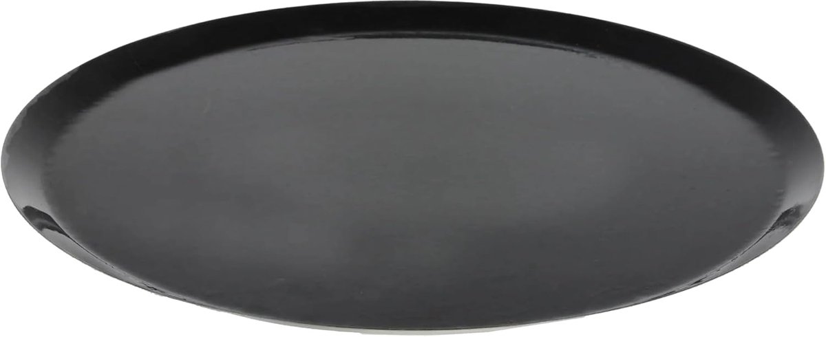 Ronde Bakplaat - Taartvorm Plaat - Pizza Bakken - Blauw Staal - 32 cm Diameter