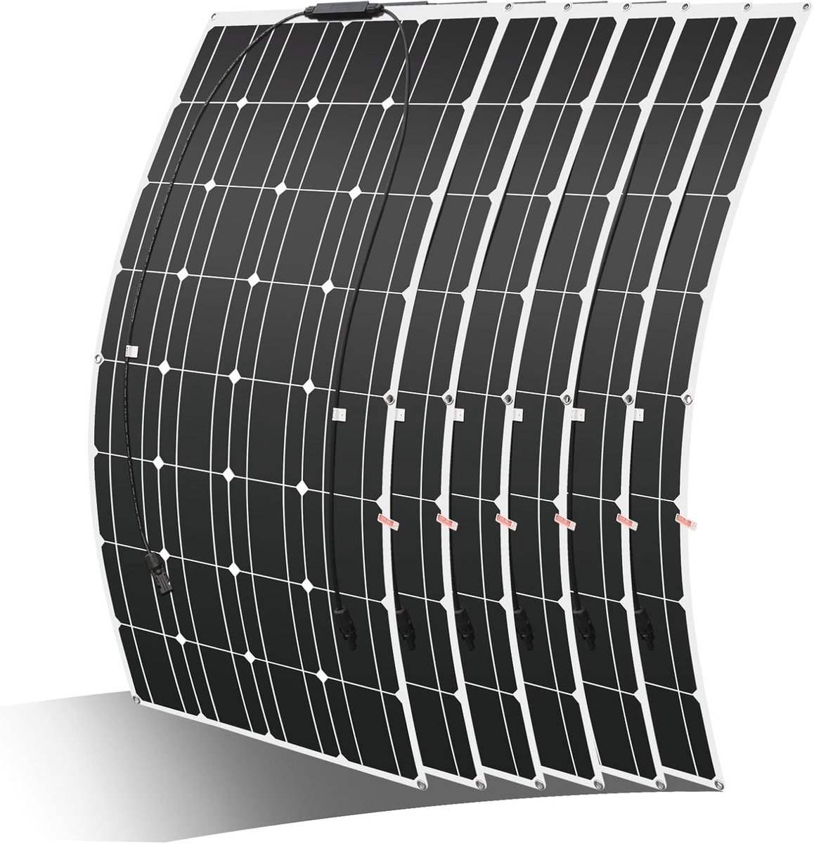Flexibele Zonnepanelen - Zonnepanelen Set - Energie Opwekken - Lichtgewicht Monokristallijn - 600W 12V