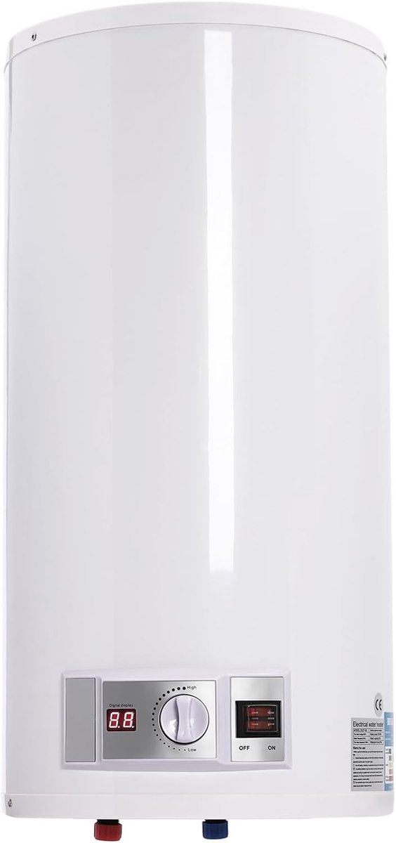 Elektrische Boiler - Warmwatertank - Direct Warm Water - IPX4 Waterdicht - 50 Liter - Wit