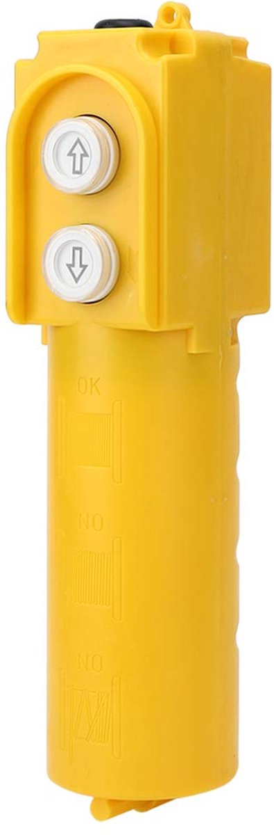 Kraanknop Bediening - Takel Schakelaar - Industrieel Bedieningspaneel - Waterdicht Stofdicht Ontwerp - 24 x 7 x 5 cm