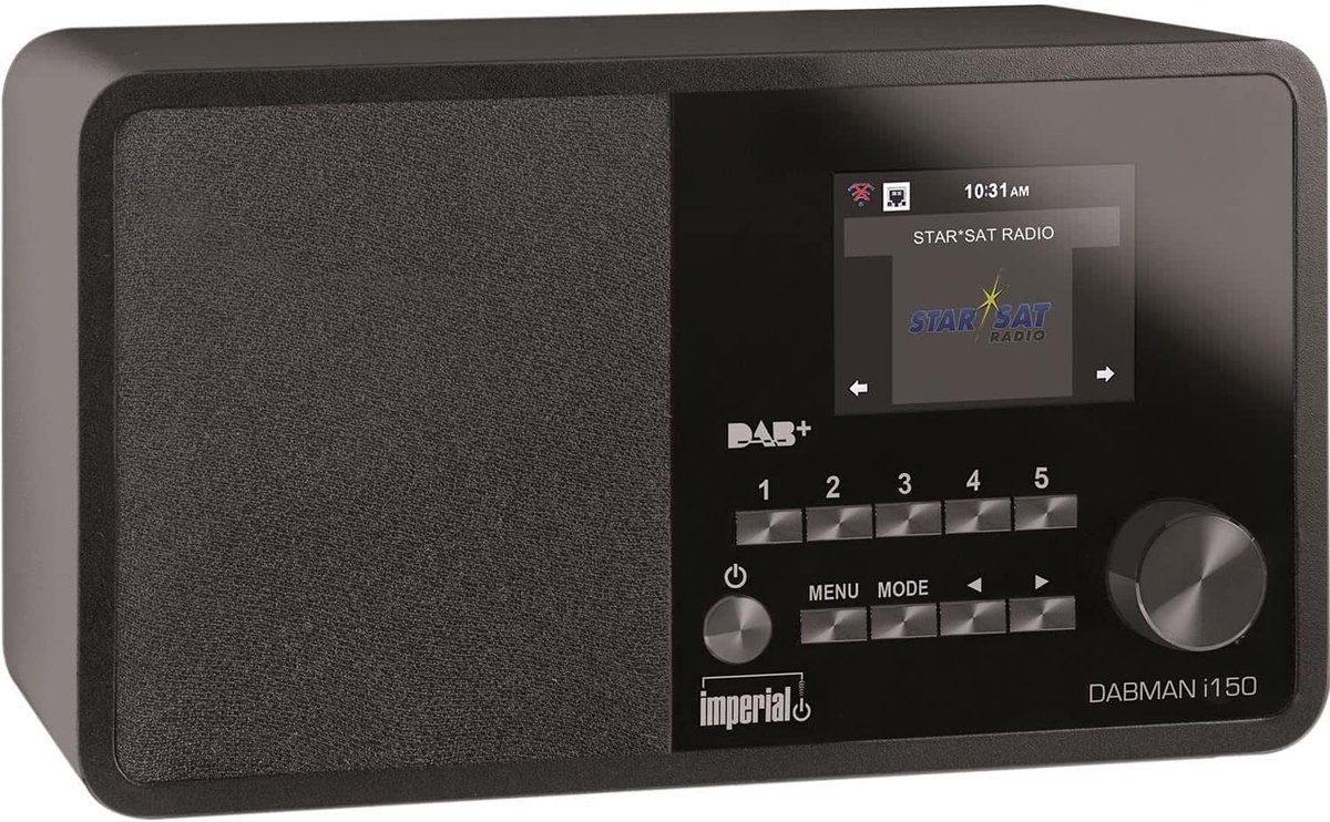 Digitale Radio - Internetradio DAB+ - Muziek Streamen Luisteren - 28 Inch Kleurendisplay - 12 x 225 x 135 cm