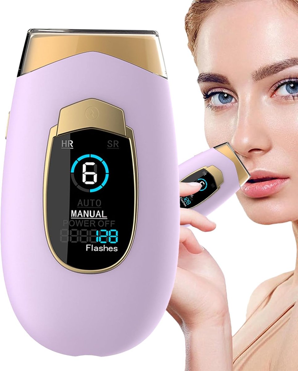 Elektrische Epilator - Ontharingsapparaat - Gezicht en Lichaam - Draadloos en Oplaadbaar - 21 x 16.5 x 6 cm