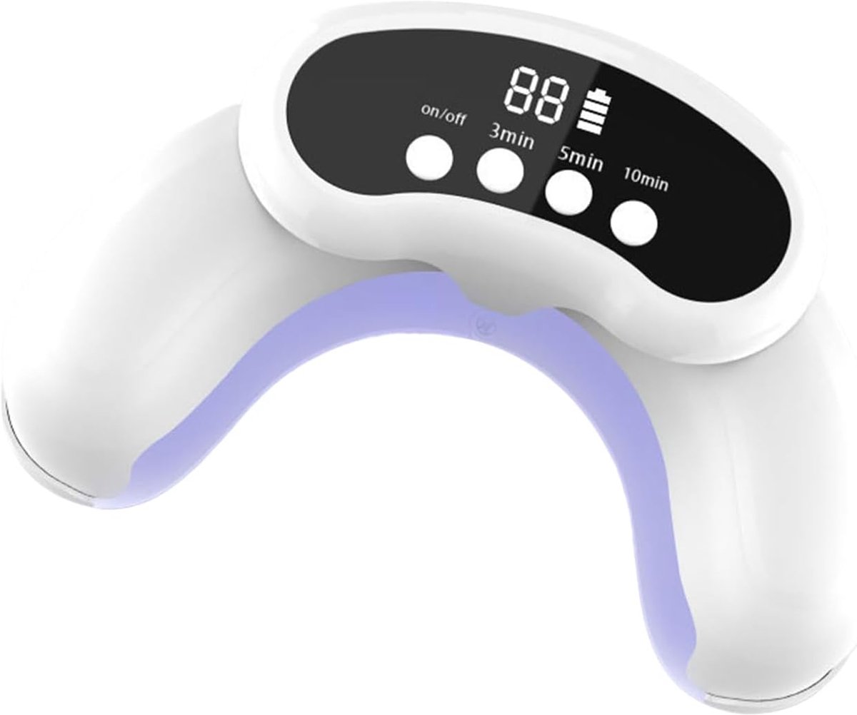 UV LED Nagellamp - Gellak Uitharder - Thuis Salon - Opvouwbaar Snelhardend - 10x14x10 cm - Wit