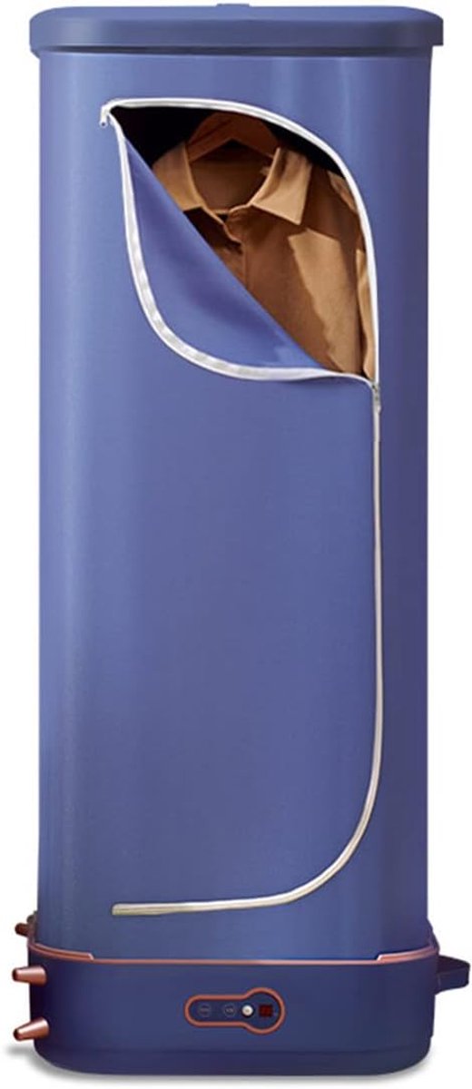 Draagbare Wasdroger - Kledingstomer Stomer - Snel Kreukels Verwijderen - Opvouwbaar Compact Ontwerp - 30 70 180 Min - Blauw