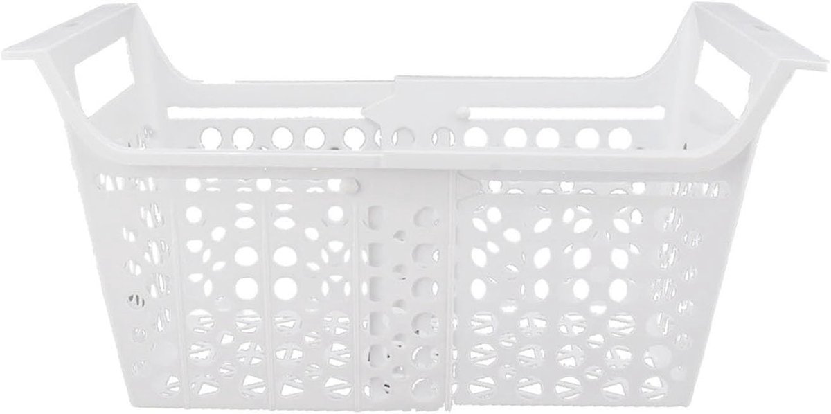Vriezermanden Set - Diepvries Organizer - Keuken Opbergen - Uitbreidbaar Ontwerp - Large Formaat - Wit