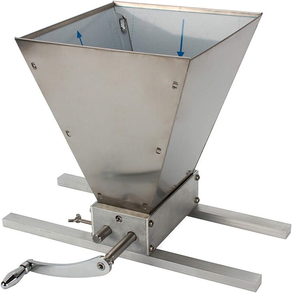Moutmolen - Graanmaler - Graan Malen - Verstelbaar Maalwerk - 8 lbs/min - Brons