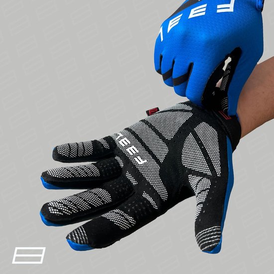 Sim Racing Handschoenen - Racehandschoenen Stuur - Precise Controle - Ultrasense Materiaal - Maat XS - Blauw — afbeelding 2