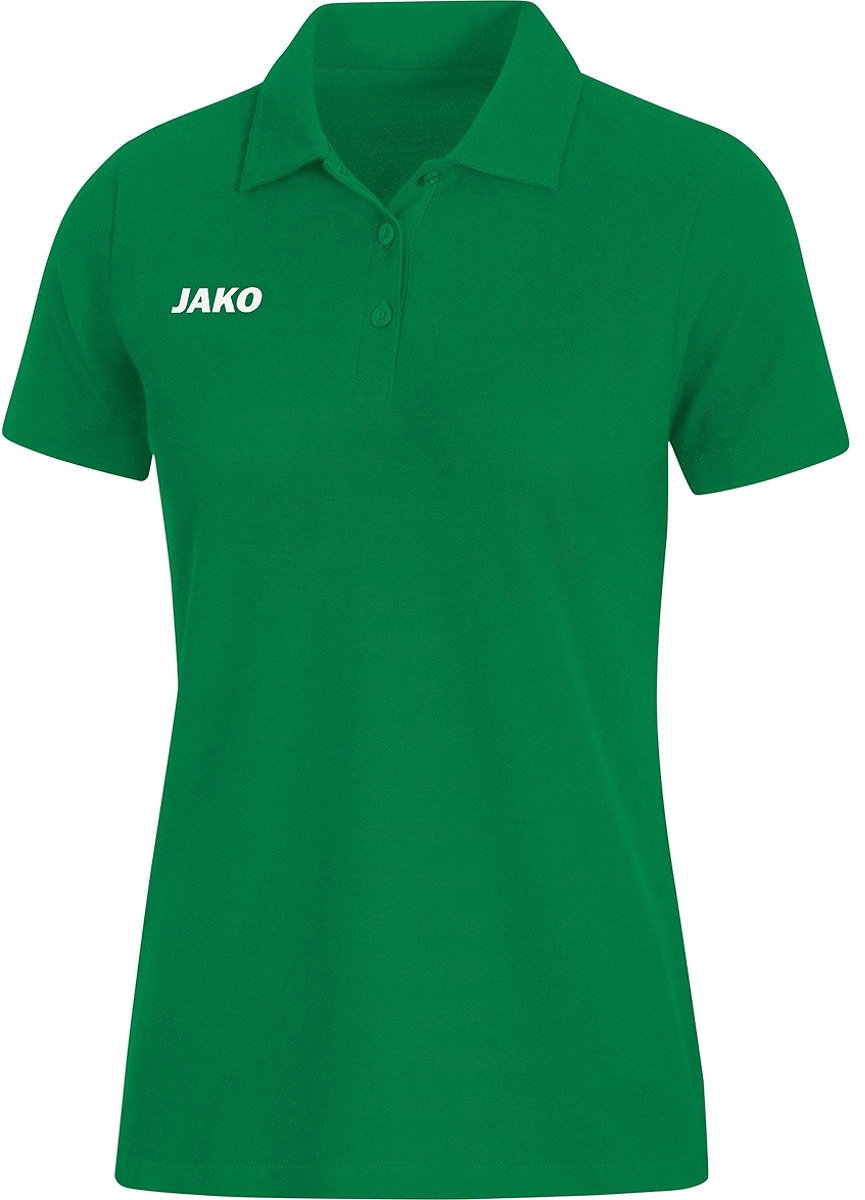 865x1200.jpg Jako Base Polo Dames - Sportgroen | Maat: 40 - Afbeelding 1