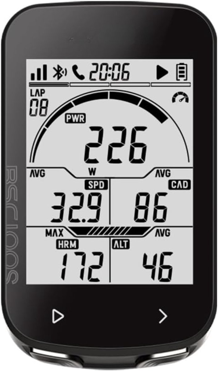 SAVI® Fietsnavigatie - Navigatie - Zwart - 9cm x 6cm x 2cm