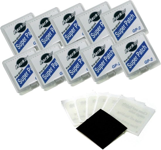 Fietsband Reparatieset - Lekke Band Kit - Snel Banden Plakken - Voorgelijmd Direct Klaar - 5x Pack van Merkloos — afbeelding 2