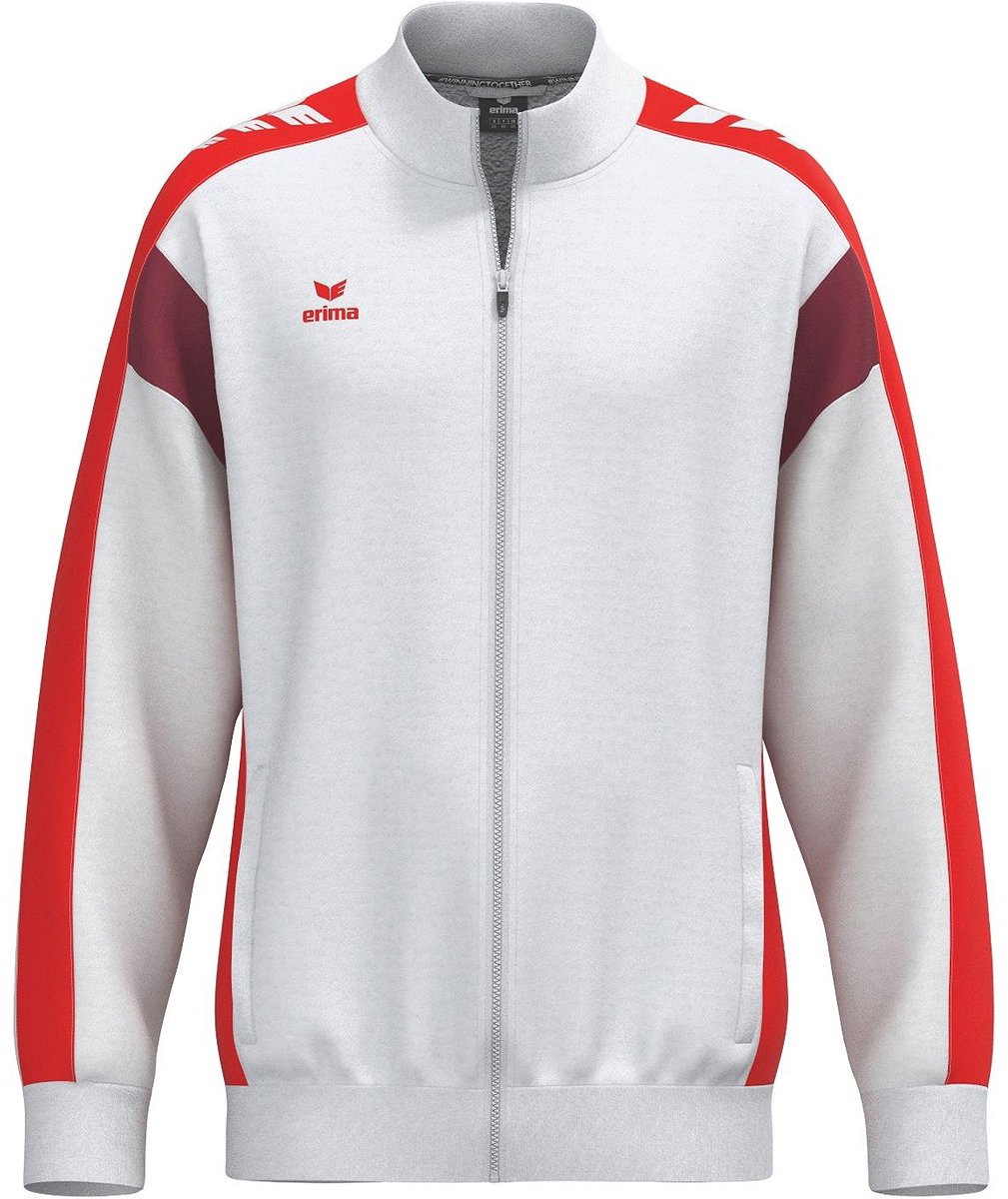 Erima Celebrate 125 Trainingsjack Heren - Wit / Rood | Maat: L