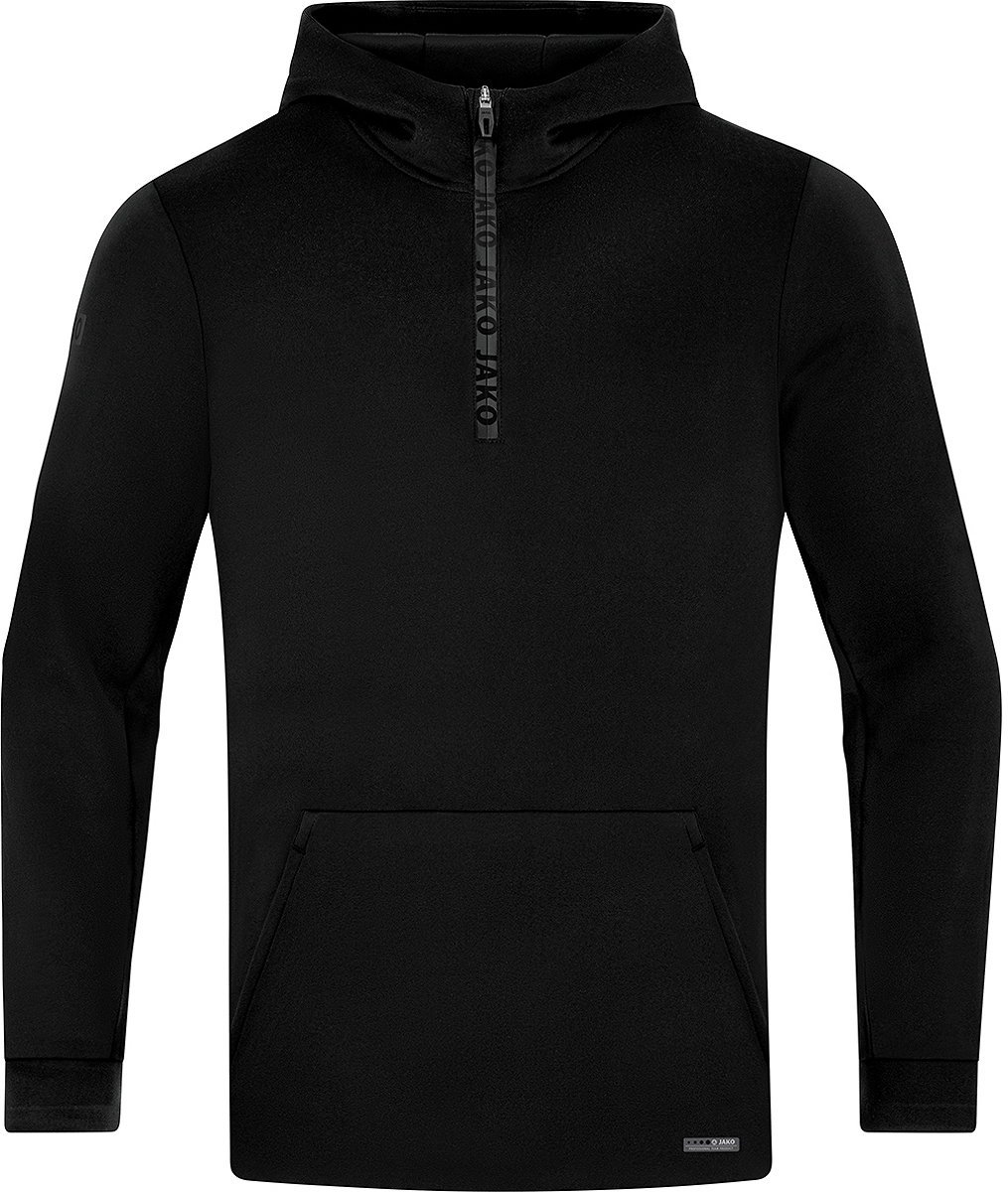 Jako Pro Casual Sweater Met Kap Heren - Zwart | Maat: L