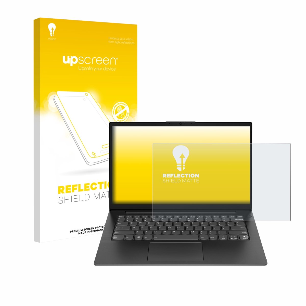 upscreen - Screenprotector voor Lenovo V14 Gen 5 - Folie Beschermfolie anti glare matte