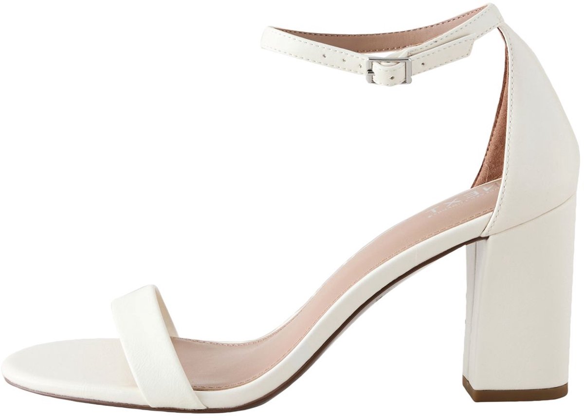 Next - Dames - Sandalen met blokhak - Wit