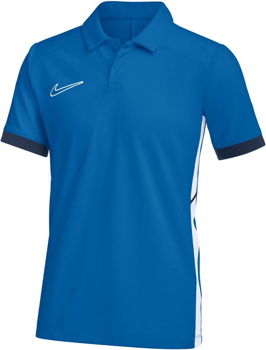 Nike Team T-shirt Kinderen Dri-FIT Academy Poloshirt Blauw - Maat XL