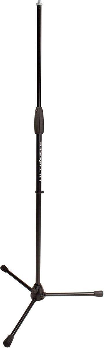 Microfoonstandaard - Muziekstandaard - Muziekoptredens - Gegoten driepoot - 106-160 cm - Zwart