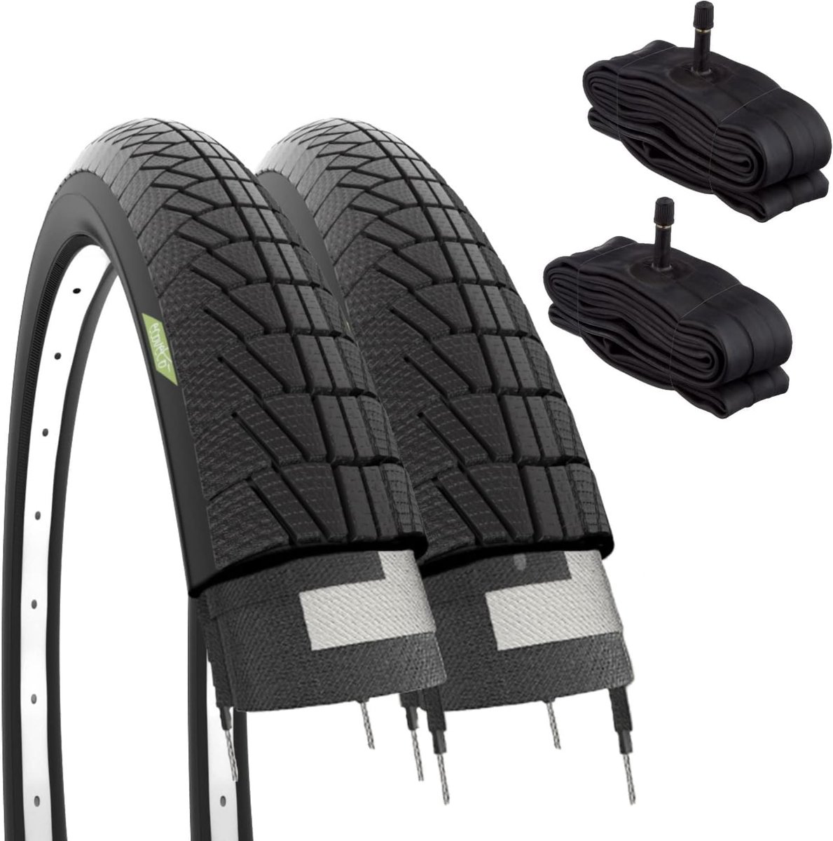 Fietsbanden Set - Banden en binnenbanden - Kinderfiets reparatie - Inclusief binnenbanden - 14 x 1.75 inch