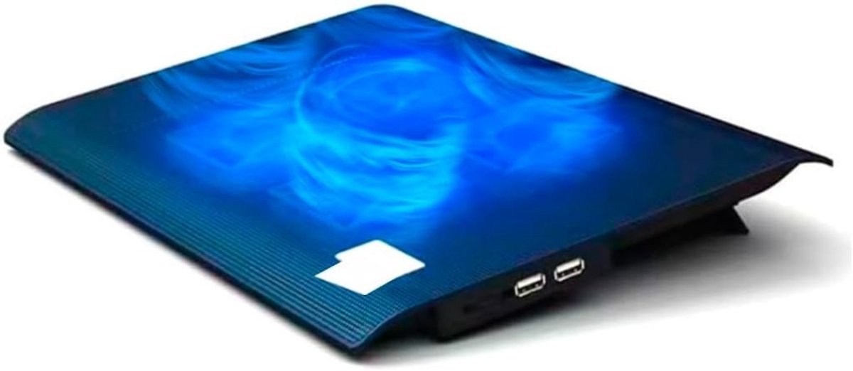 SAVI® Laptop Cooler - Blauw - 35cm x 25cm x 3cm