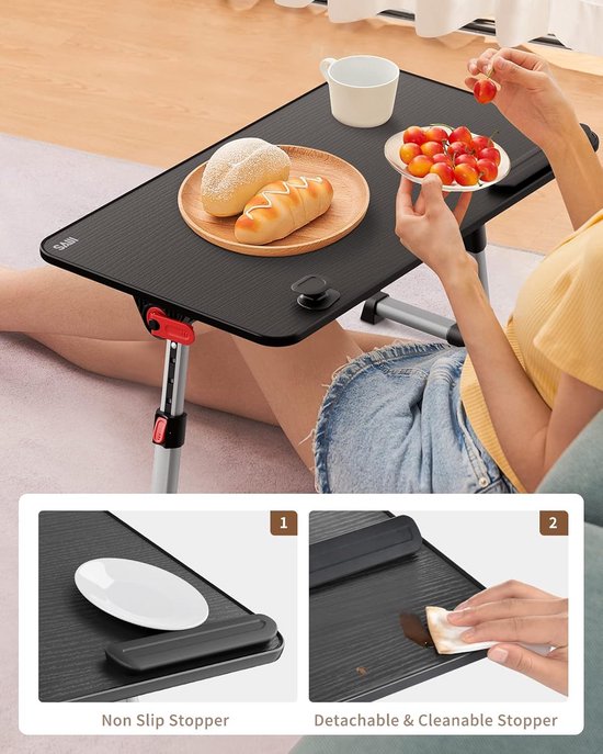 Bedtafel – Laptoptafel – Banktafel – verrijdbaar — afbeelding 5