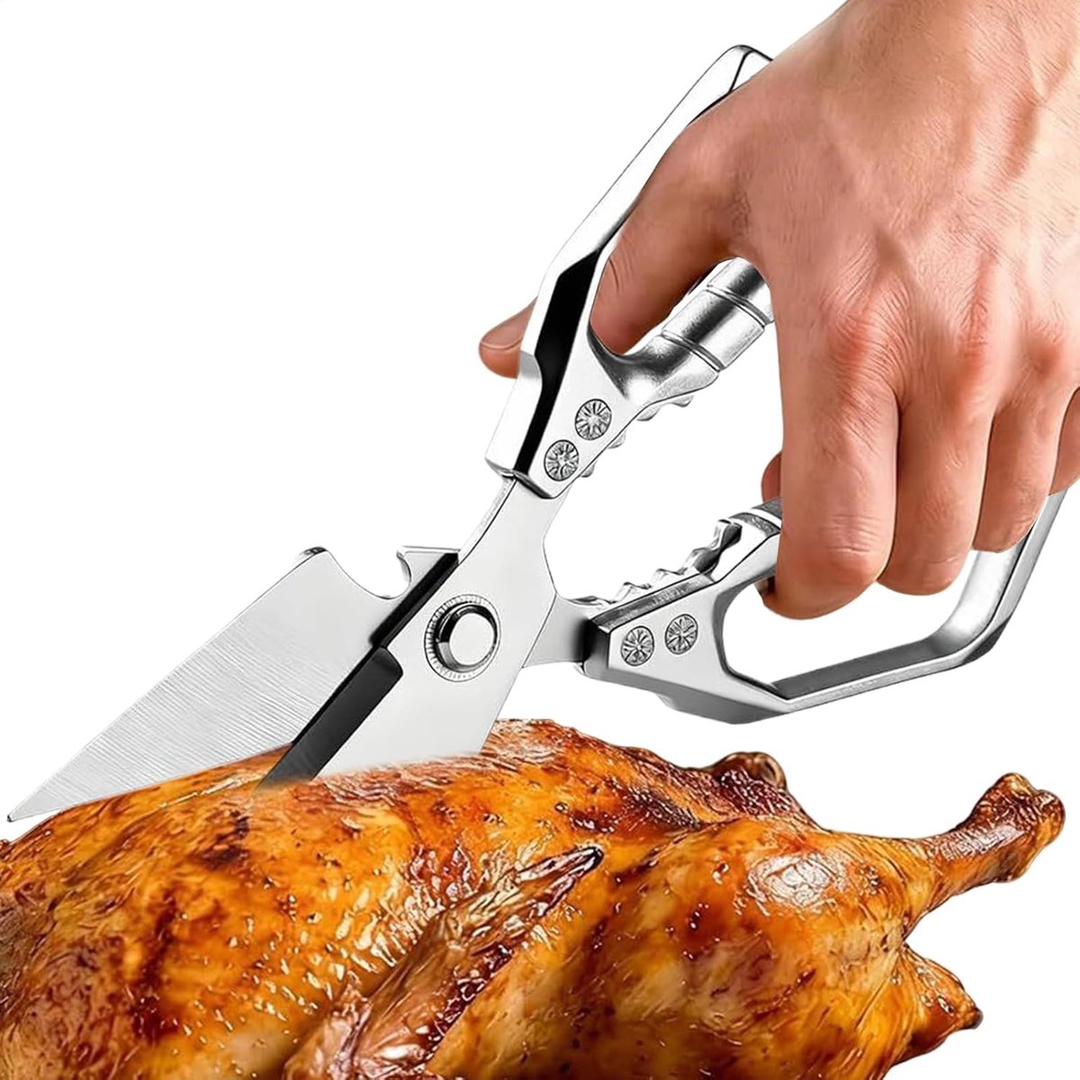 Keukenschaar Voedsel - Keuken Gadget - Eten Bereiden - Anti-slip Handvat - 22.7 x 9.2 cm