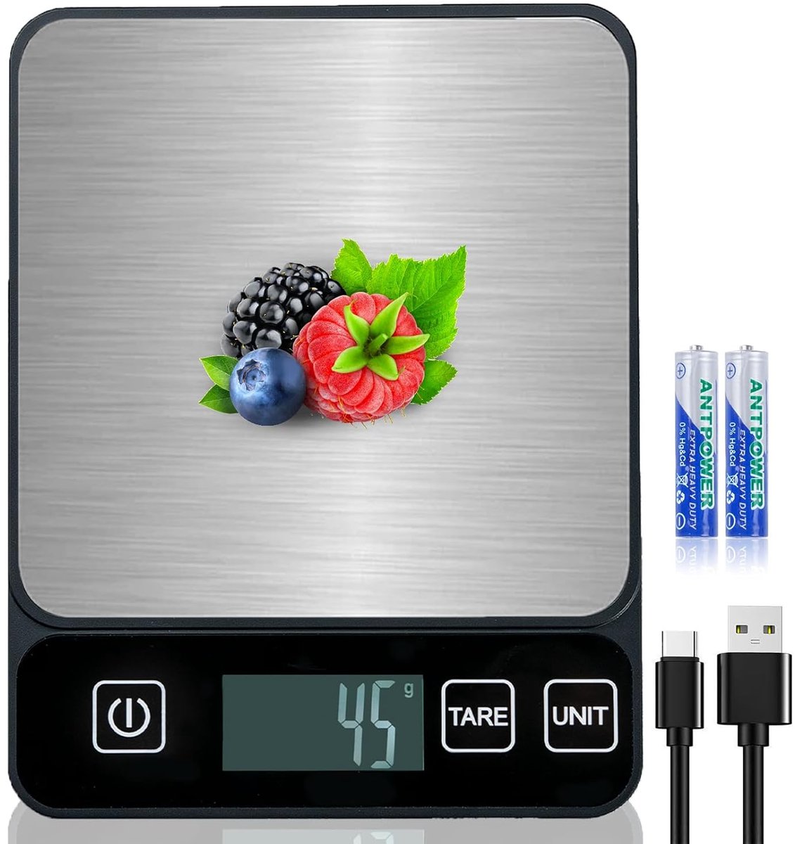Keukenweegschaal – Digitale Weegschaal – Precisie Weegschaal – keukenaccessoire