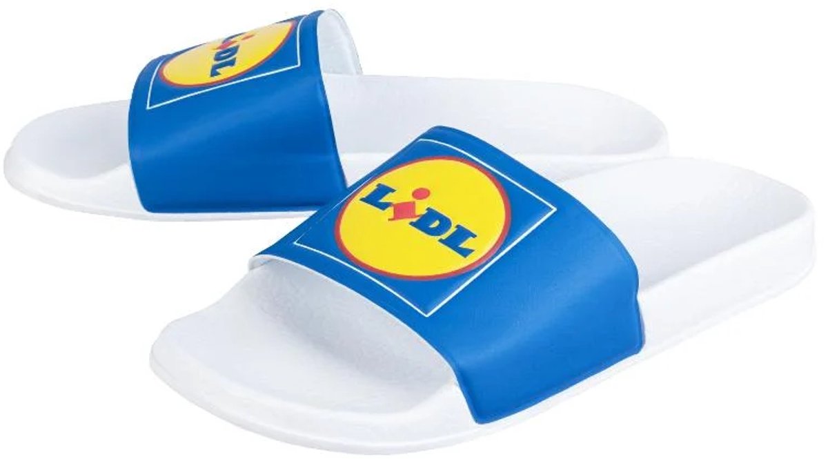 Lidl slippers - slides - lidl fan - 43 - unisex