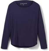 Tom Tailor - Pyjamatop - Maat 36 - dark blue uni