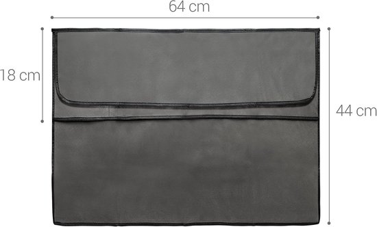 Hsthe Monitor Stofhoes – 26-30 Inch – 210D Oxford Stof – Zwart – Beschermt Tegen Stof, Krassen & UV – Schuifhoeve