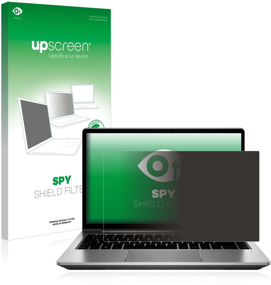 upscreen - privacyscherm voor HP ProBook 640 G8 - privacy filter screenfilter Blauwlichtfilter
