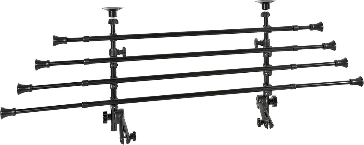 Hondenrek Auto - Hondenbarrière Kofferbak - Veilig Transport - Uitschuifbaar Breedte Hoogte - 84cm Breed
