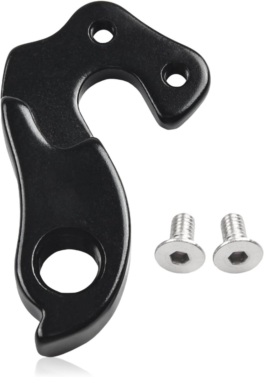 Fiets Derailleur Hanger - Achterderailleur Haak - Mountainbike Racefiets - Eenvoudige Installatie - 16 Gram - Zwart