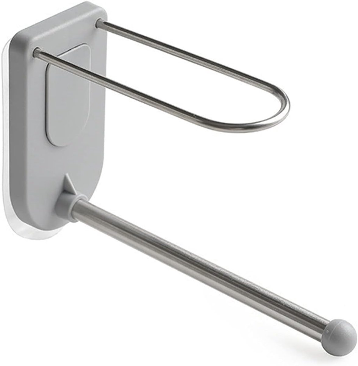 Hanger Organizer - Kledingrek - Garderobe Ordenen - Zelfklevend Montage - 2 Laags - Grijs
