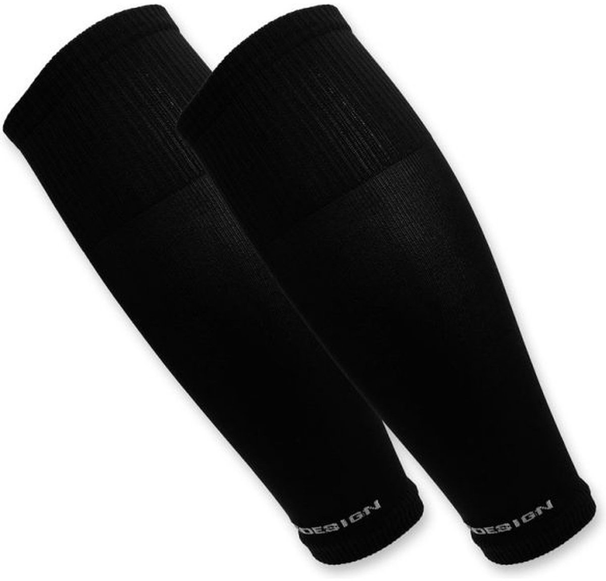 Tapedesign Tubes Voetbalkousen Voetloos - Zwart | Maat: ONE SIZE