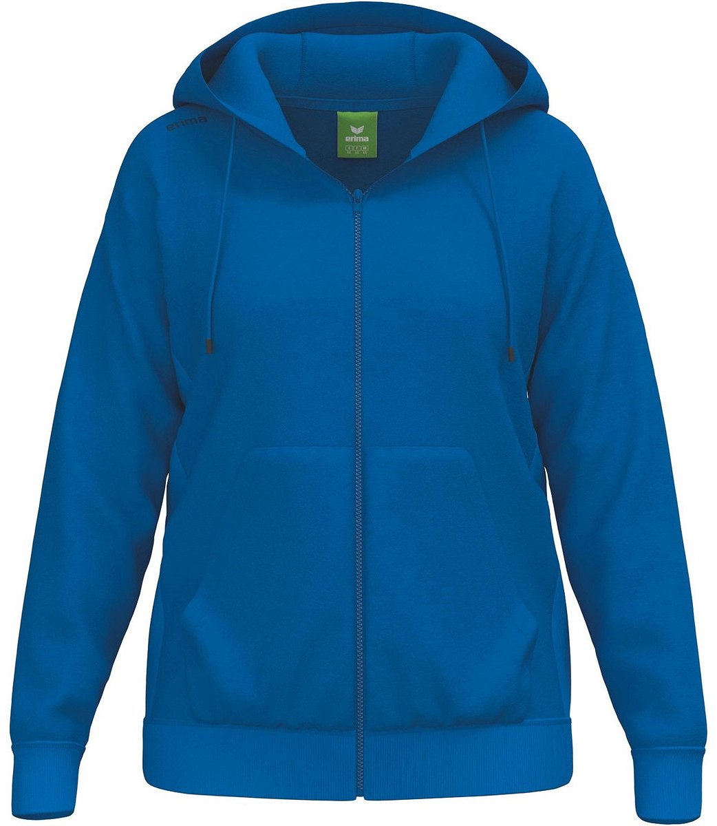 Erima Ts Sweatjack Met Capuchon Dames - New Royal | Maat: 44