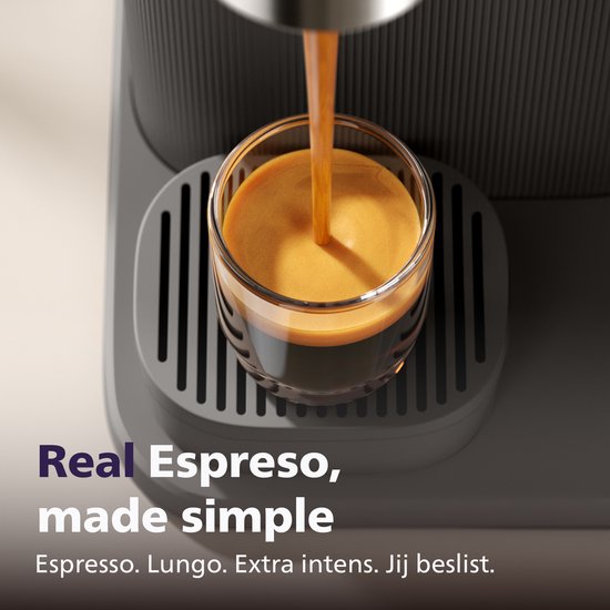 Philips BAR305/60 Baristina - Semi-Automatische Espressomachine - Pistonmachine - Koffiemachine met Bonen - Zwart