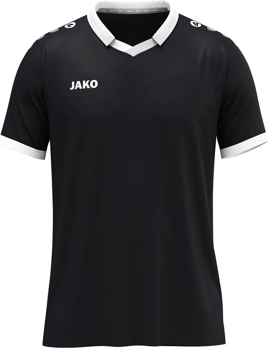 Jako Glory Shirt Korte Mouw Heren - Zwart / Wit | Maat: L