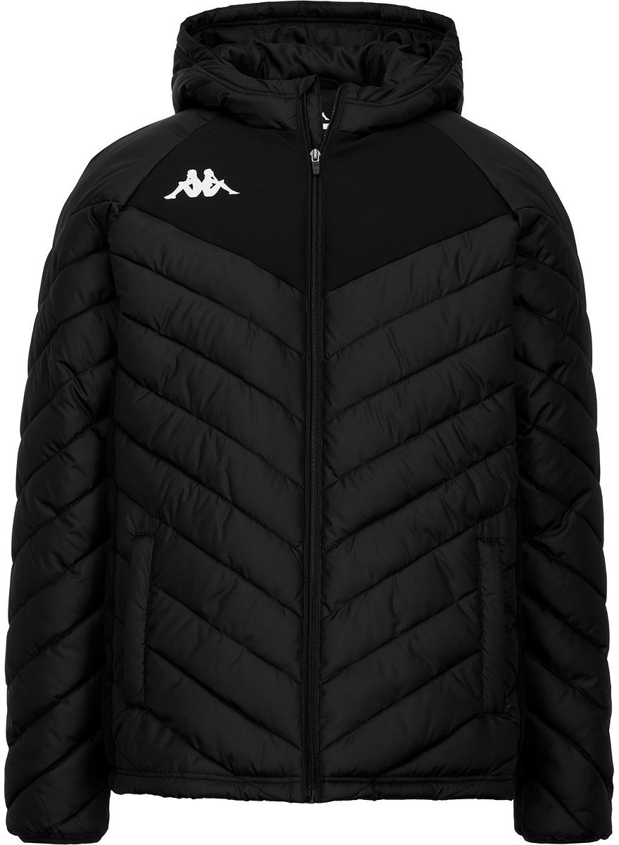 Kappa Gianetto Coachvest Heren - Zwart | Maat: L
