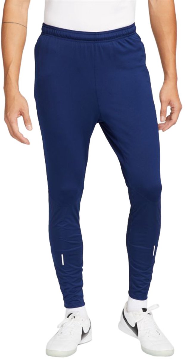 Nike Football Broek Heren Therma-Fit Strike Pant Kwpz Winter Warrior Donkerblauw - Maat M