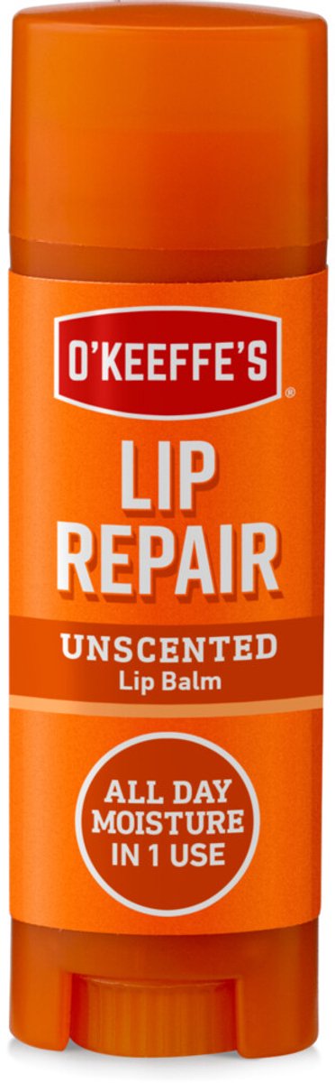 O'Keeffe's Lip Repair Unscented - 3 x 4,2 gr - Voordeelverpakking