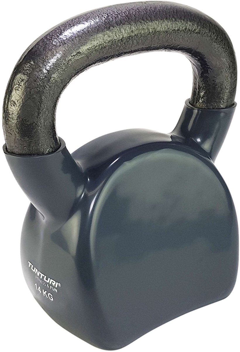 Tunturi Vinyl Kettlebell - 14 kg
